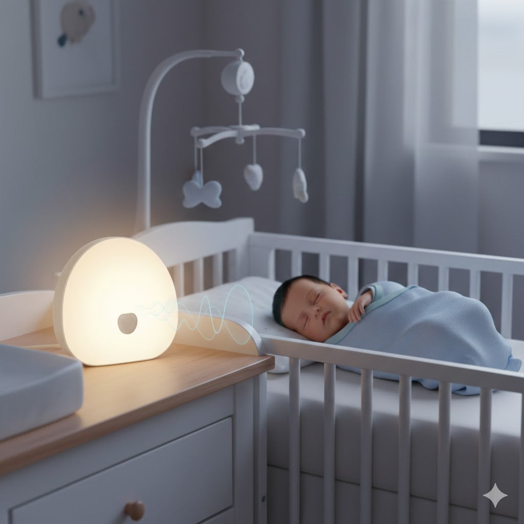 רעש לבן לשינה טובה יותר לתינוק שלכם qeliro™