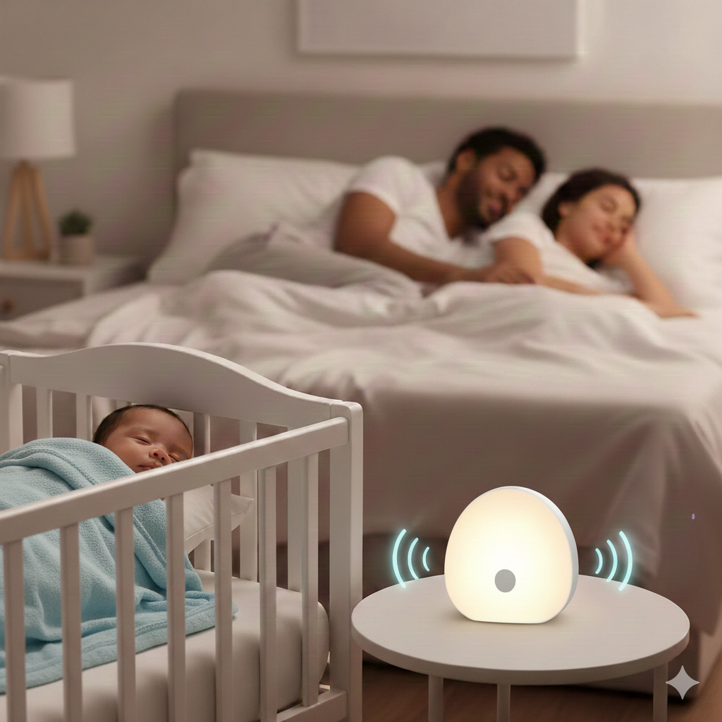 רעש לבן לשינה טובה יותר לתינוק שלכם qeliro™